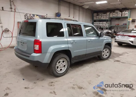 2013 Jeep Patriot Sport from USA, damaged, VIN 1C4NJRBBXDD165672